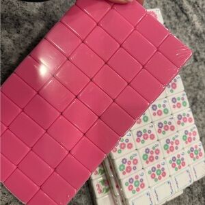 Colorful Mahjong Tiles Set